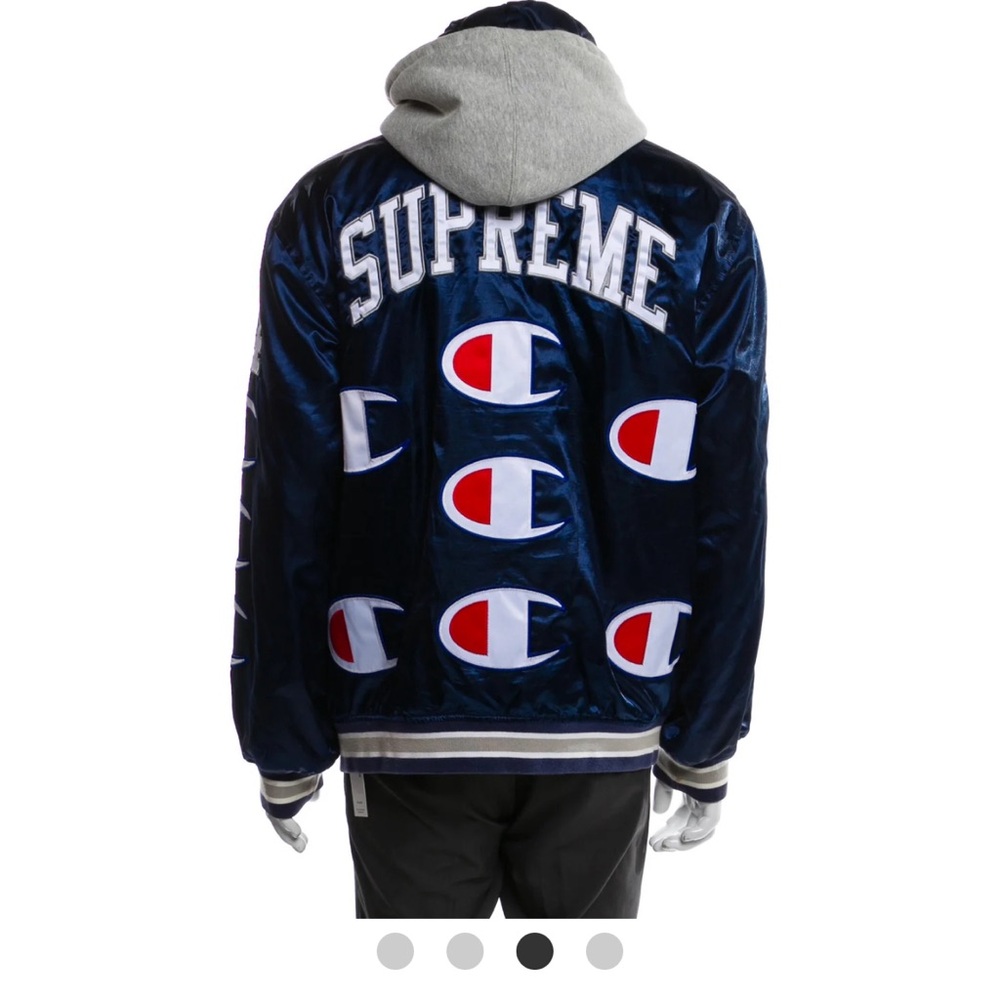 Men’s Supreme x Champion Varsity Jacket